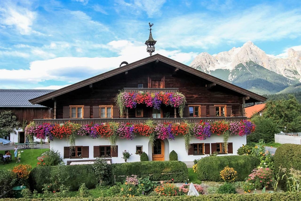 Mosshamhof Lägenhet Saalfelden Exteriör bild